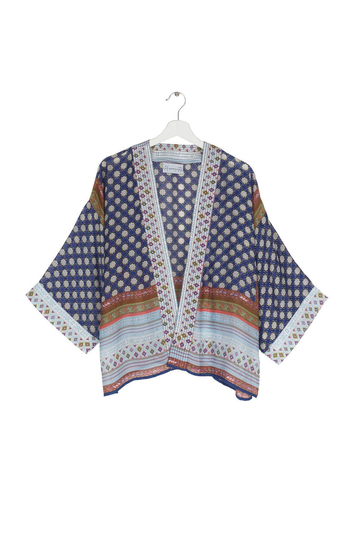 Moorish Indigo Kimono - One Hundred Stars