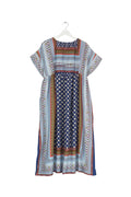Moorish Indigo Pleat Dress