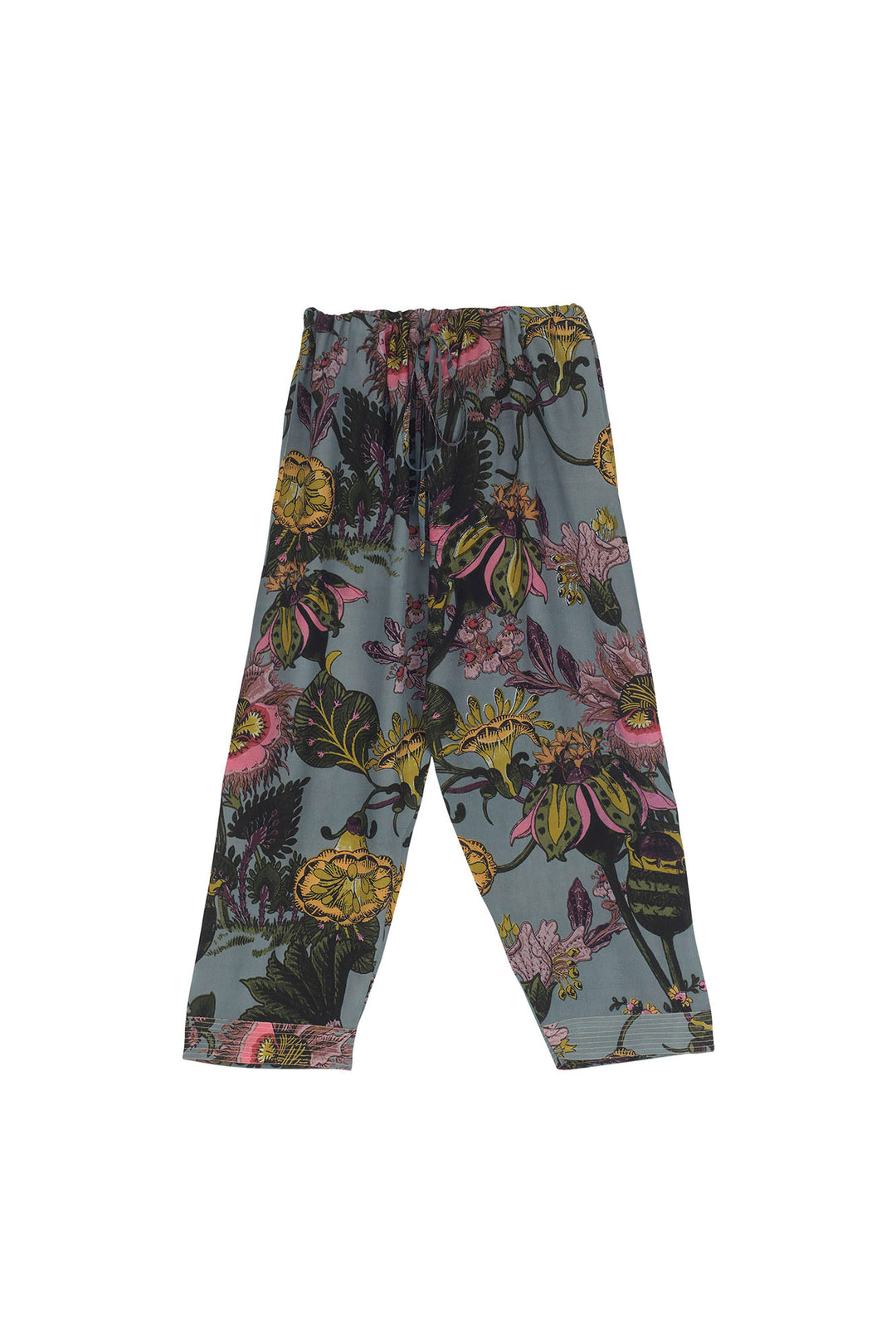 Eccentric Blooms Pewter Lounge Pants - One Hundred Stars