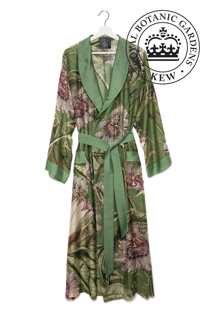 KEW Passion Flower Green Gown - One Hundred Stars