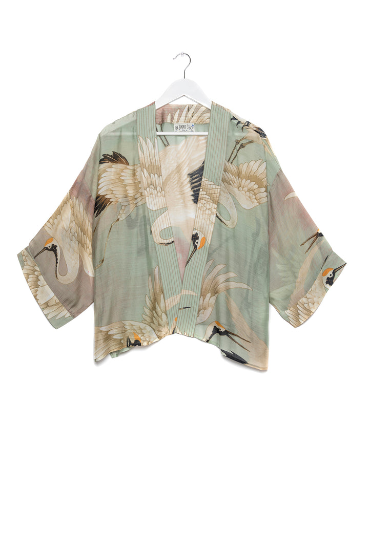 Stork Aqua Kimono