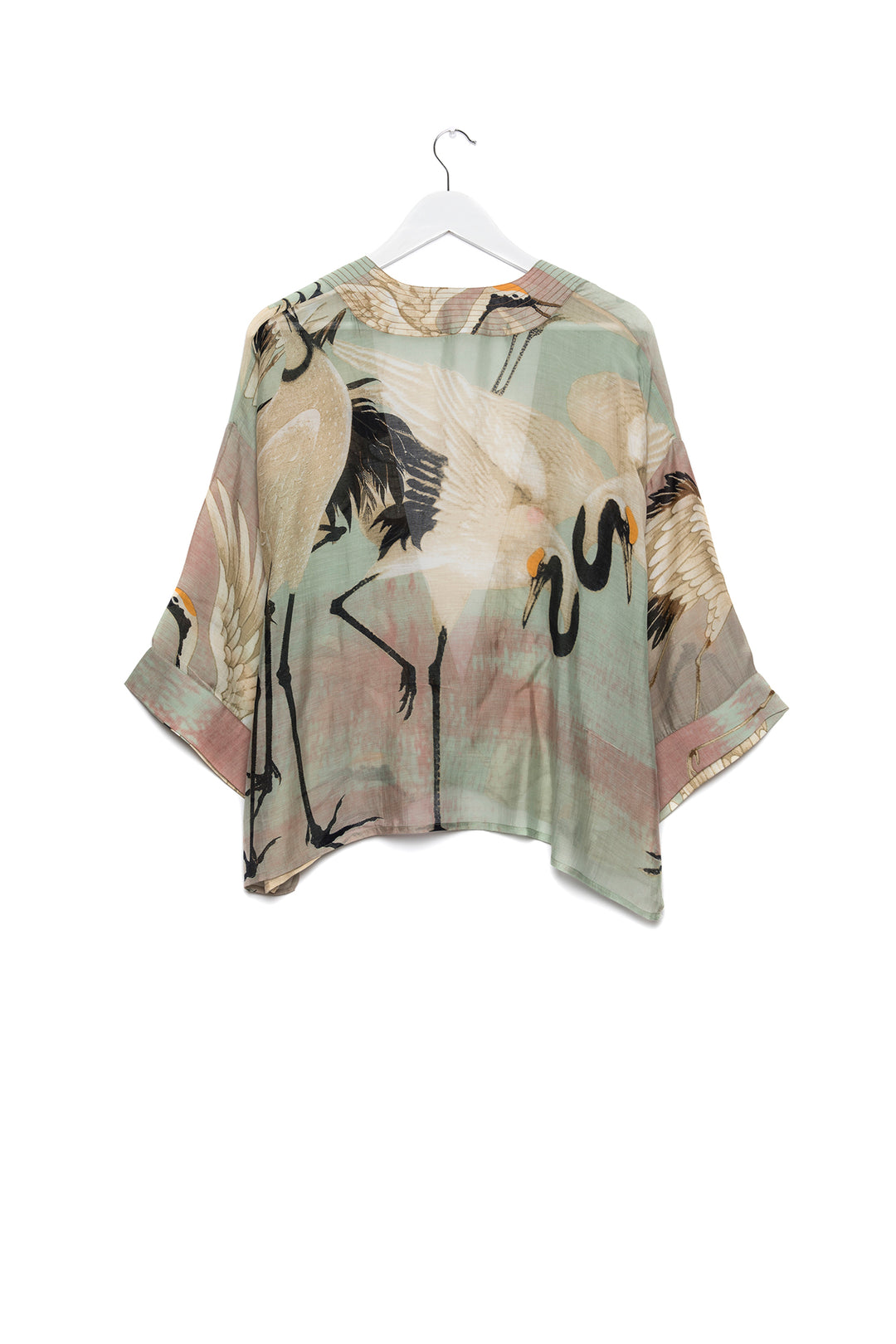 Stork Aqua Kimono
