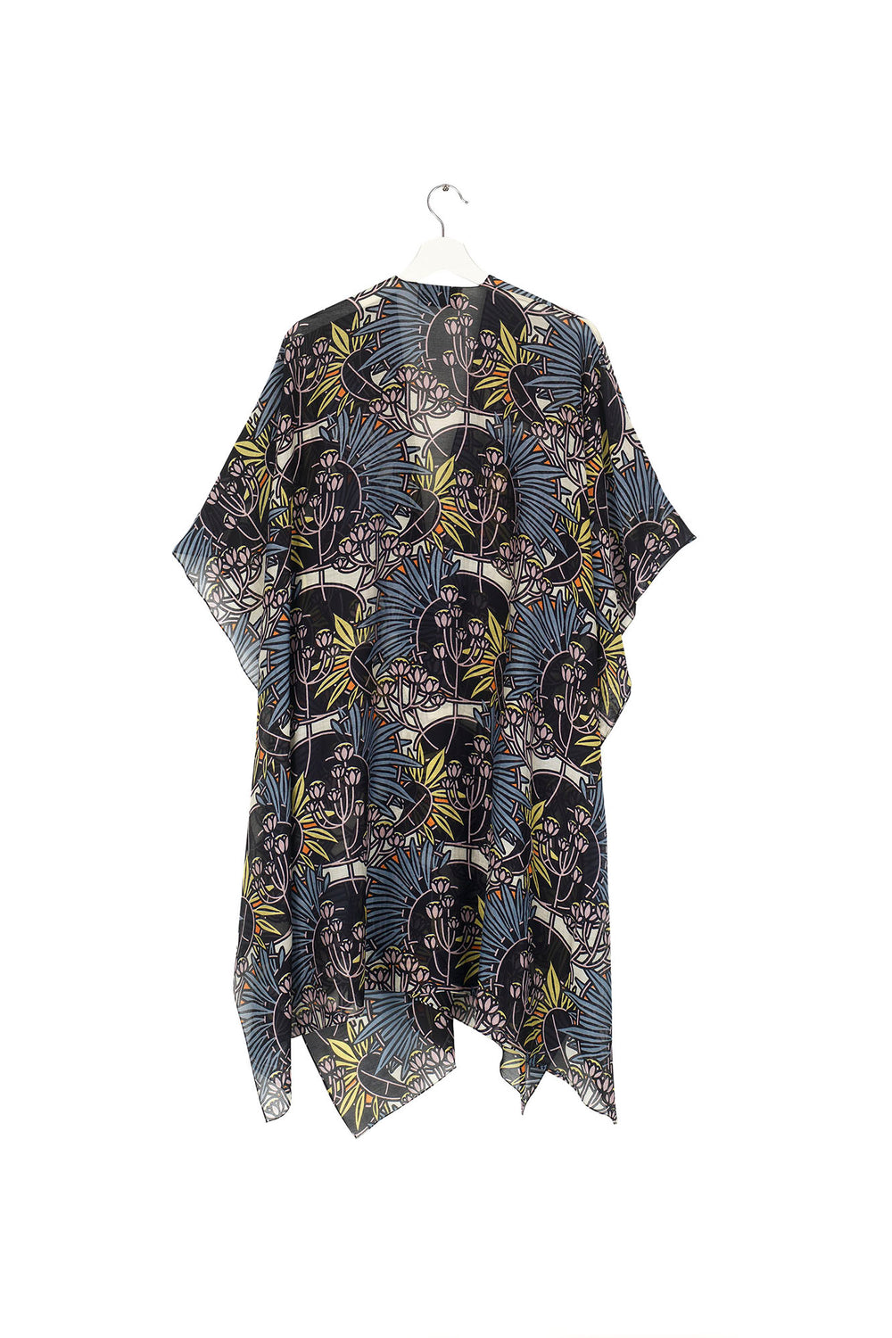 Deco Daisy Grey Throwover - One Hundred Stars