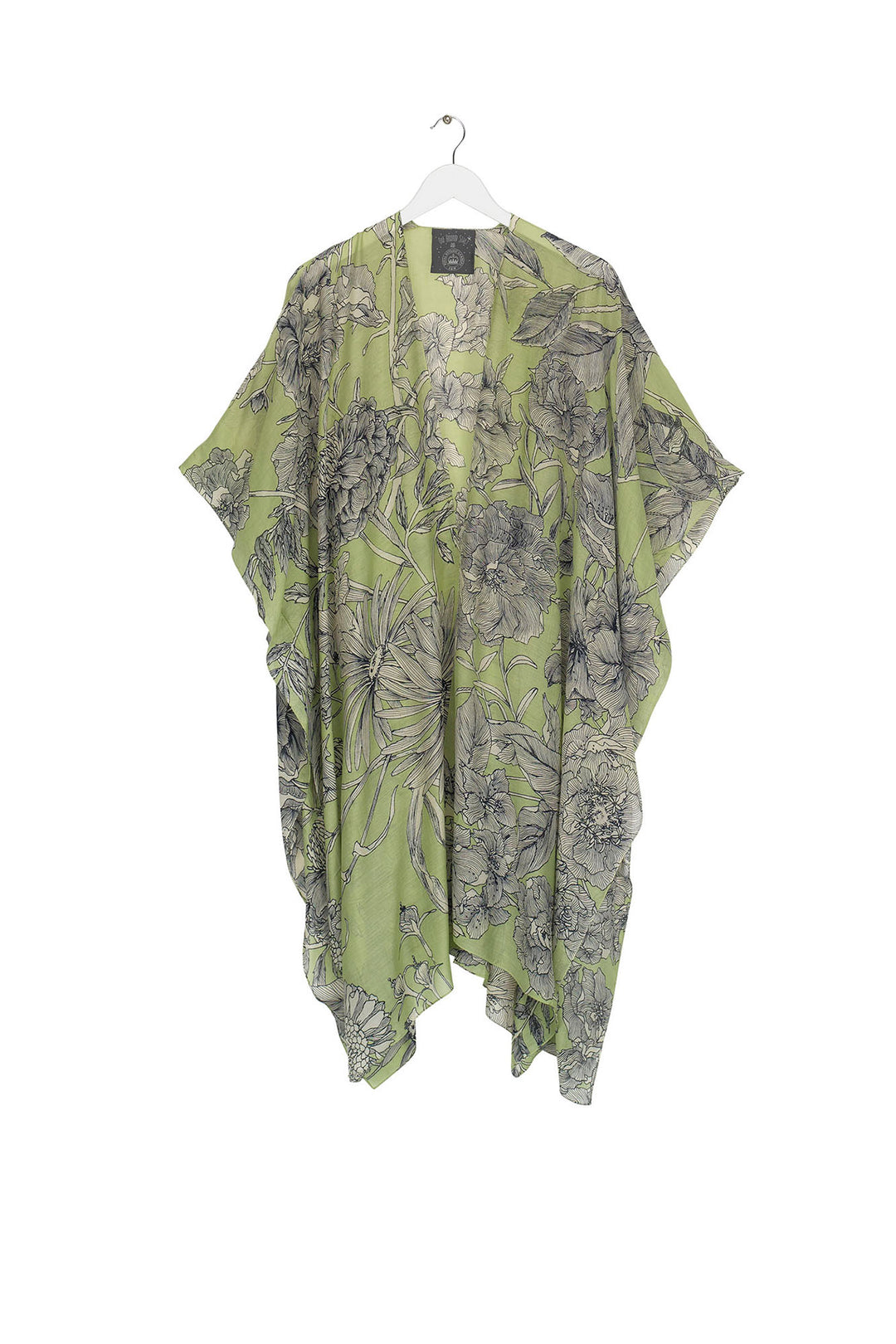 KEW Etched Floral Fern Throwover