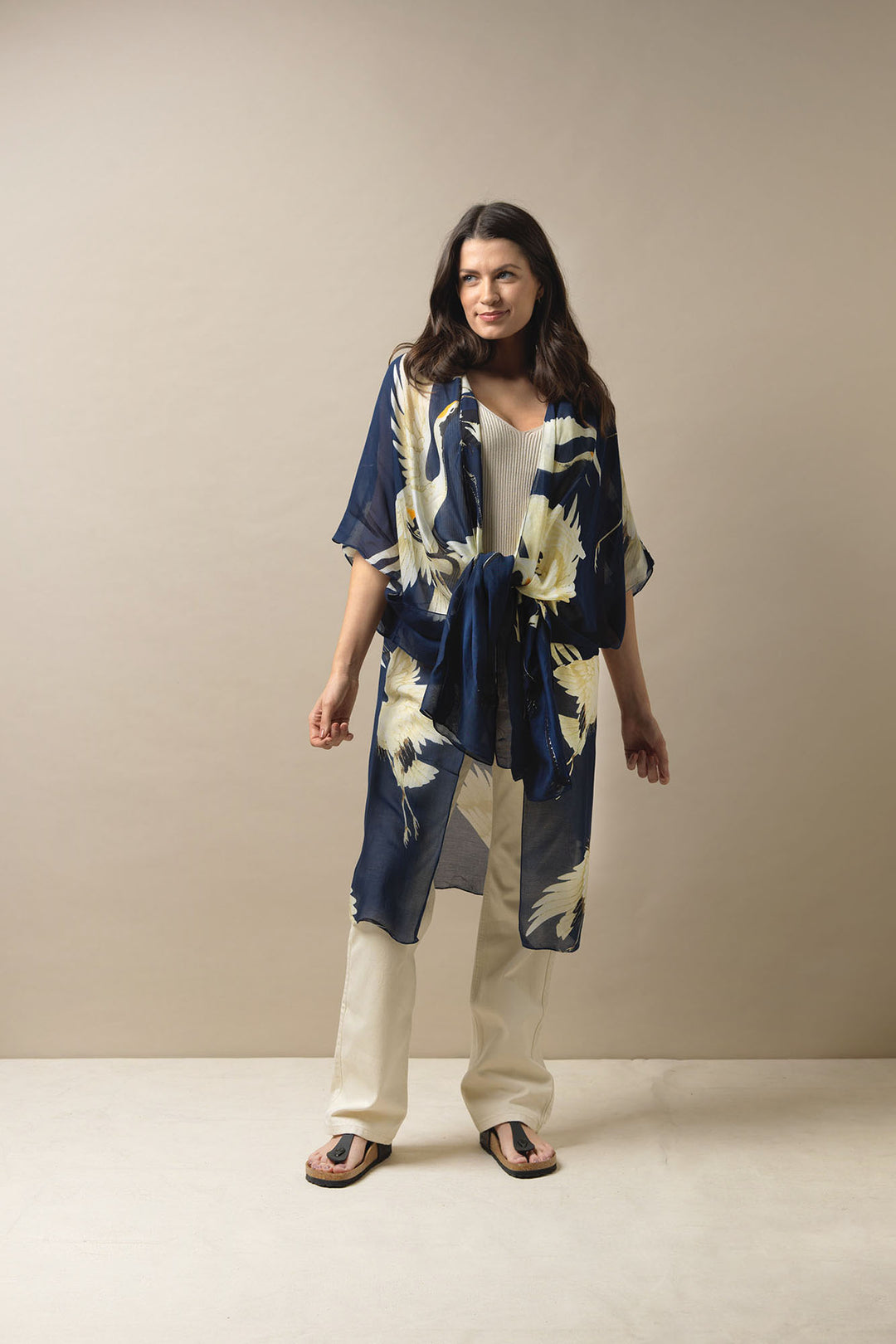 Stork Navy Throwover - One Hundred Stars