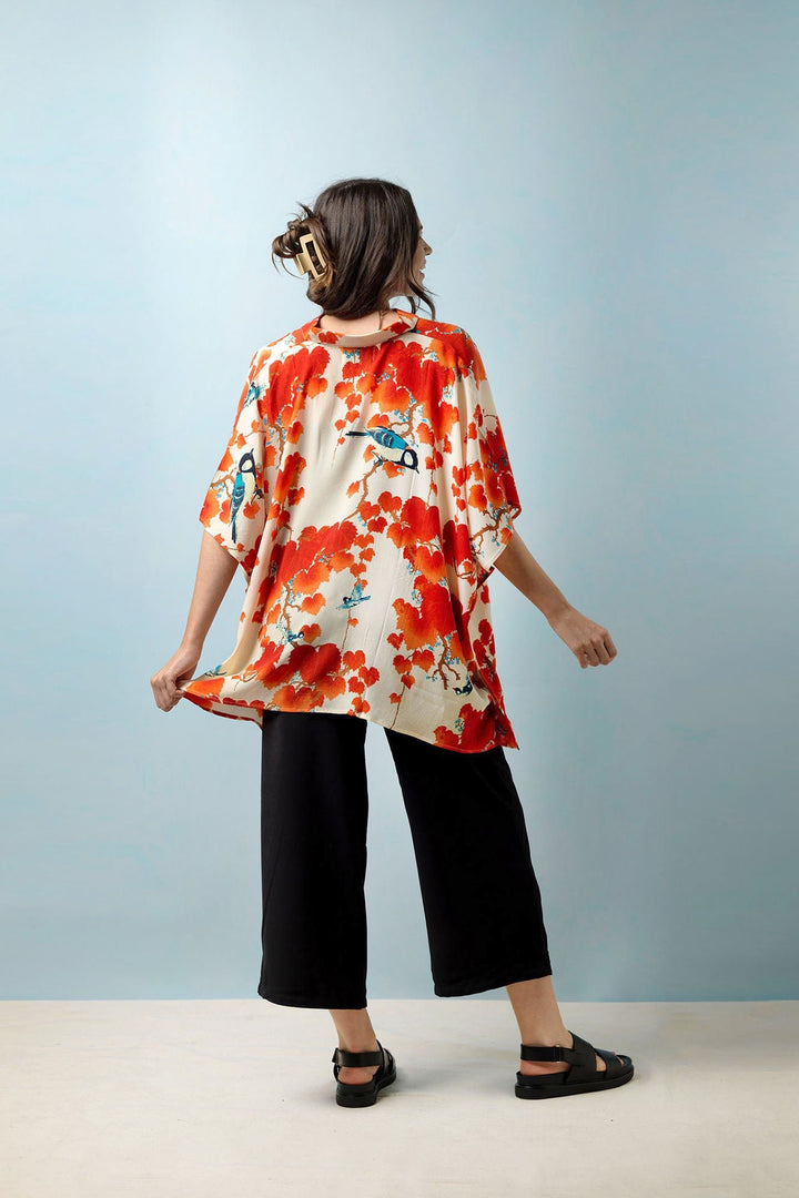 Acer Red Tunic Top - One Hundred Stars