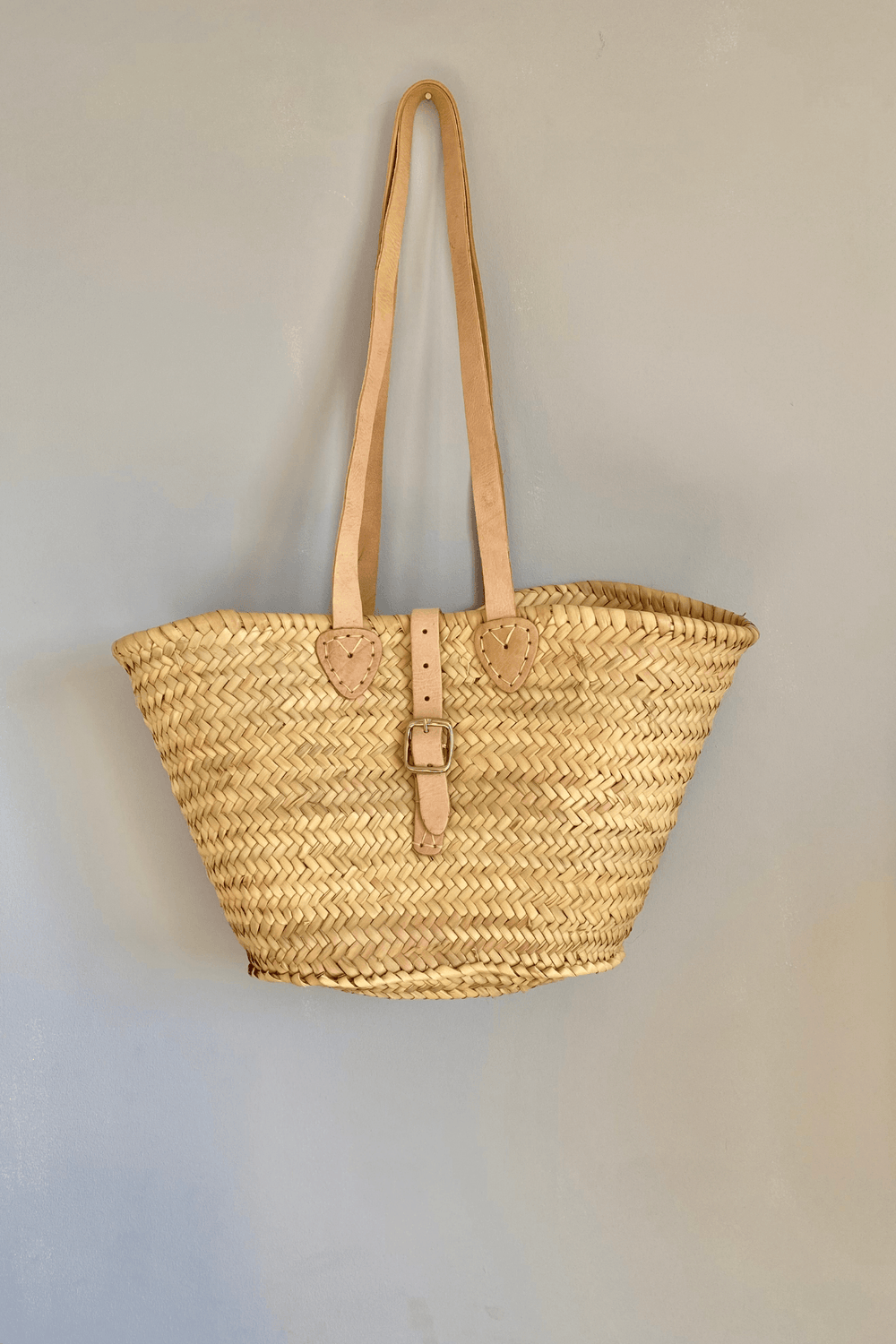 Hand Woven Basket Shoulder Bag with Strap - One Hundred Stars