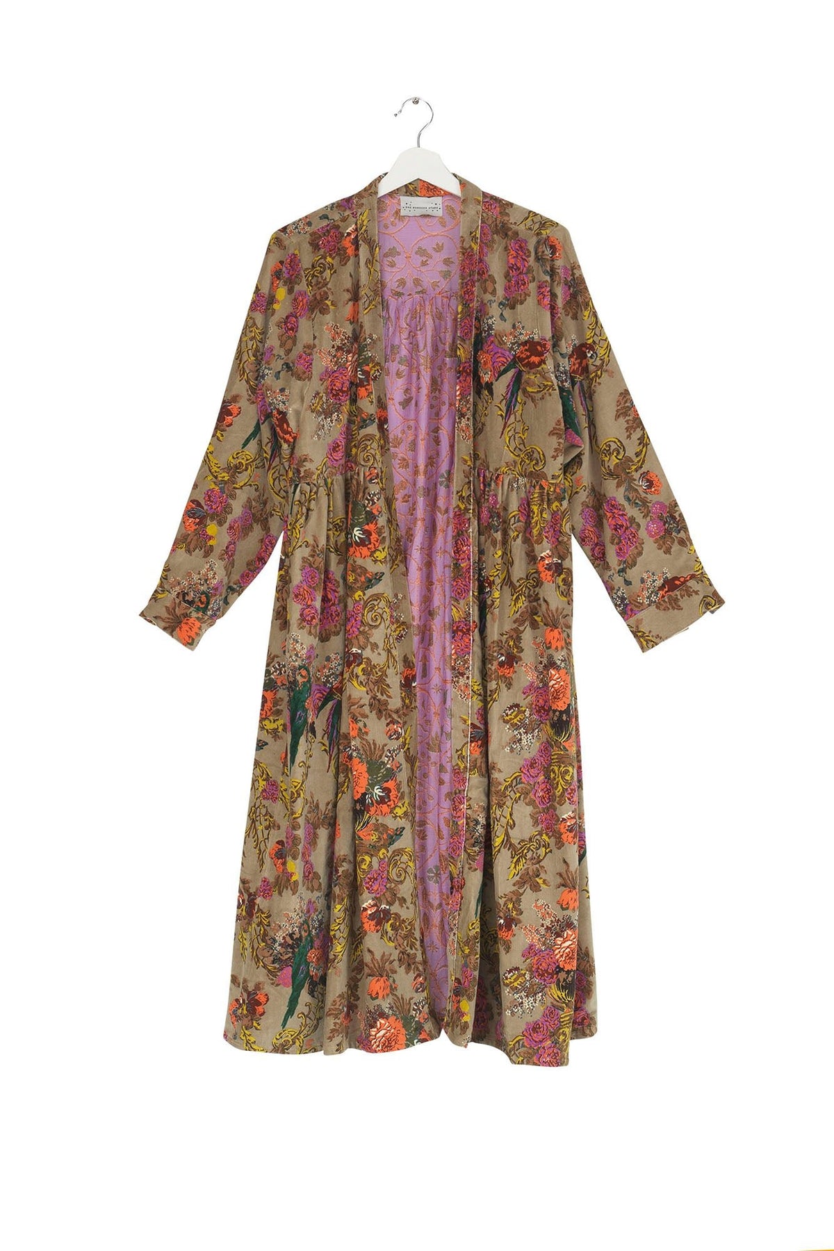 Antique Chintz Velvet Duster Coat – One Hundred Stars